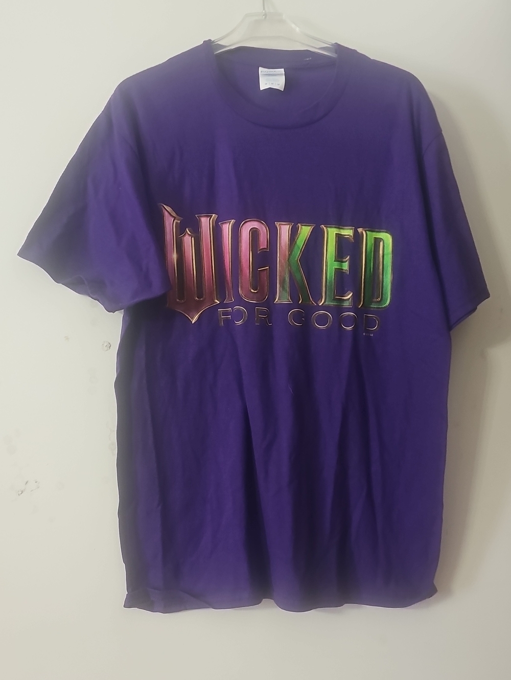 Wicked For Good Purple Graphic Tee
